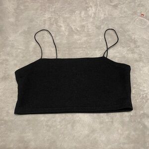 PrettyLittleThing Black Sleeveless Top